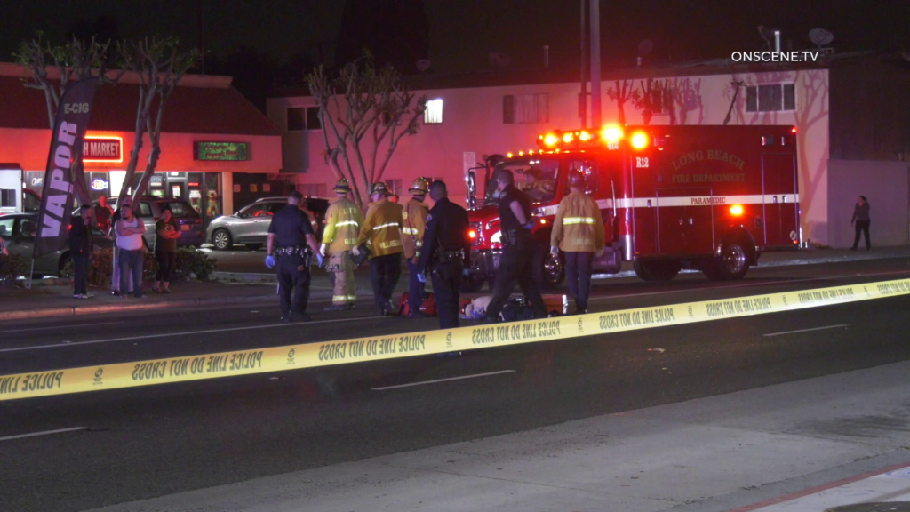 Long Beach: Double Shooting Suspect Killed After Being Struck By Police ...